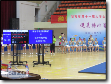 湖南省第十一屆大學生運動會健美操比賽